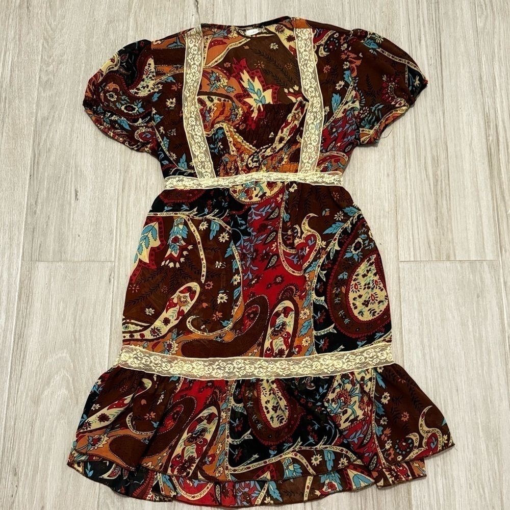 Paisley Boho Baby Doll Mini - Picture 3 of 13
